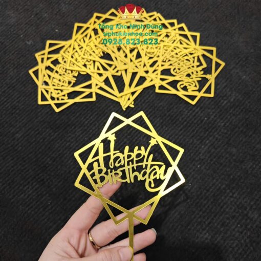 Toper Chữ Nhựa Cao Cấp (Set 10 Cái) - Ảnh 4