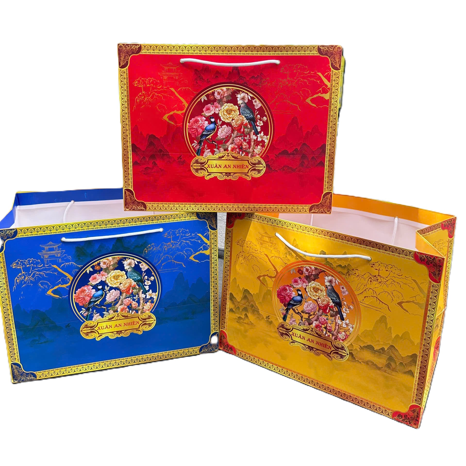 Túi Đựng Thuyền Tết - Set 10 Cái - Sỉ Phụ Kiện Hoa Túi Đựng Thuyền Tết - Set 10 Cái