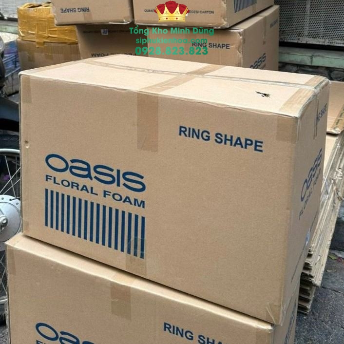 Xốp Vòng Cắm Hoa (50 Viên) - Sỉ Phụ Kiện Hoa Xốp Vòng Cắm Hoa (50 Viên)