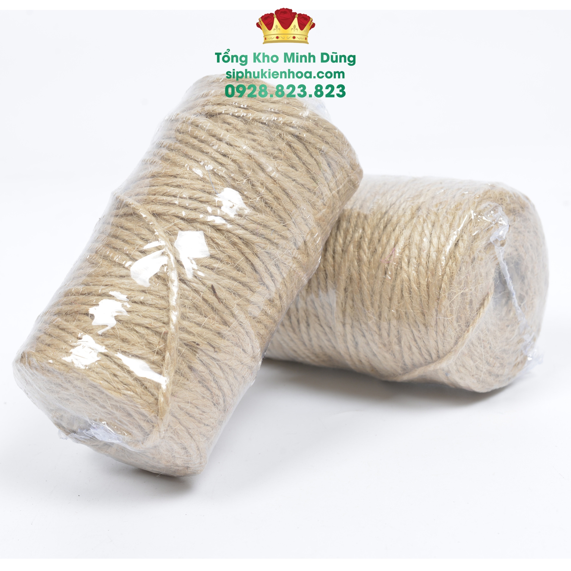 Dây Thừng Cuộn 100M Cao Cấp - Sỉ Phụ Kiện Hoa Dây Thừng Cuộn 100M Cao Cấp