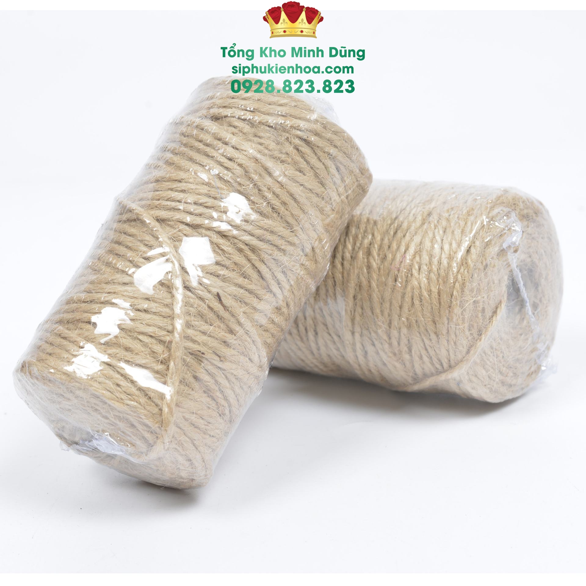 Dây Thừng Cuộn 100M Cao Cấp - Sỉ Phụ Kiện Hoa Dây Thừng Cuộn 100M Cao Cấp