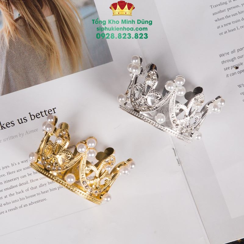 Set 5 Vương Miện Nhỏ Cao Cấp - Sỉ Phụ Kiện Hoa Set 5 Vương Miện Nhỏ Cao Cấp - Ảnh 3