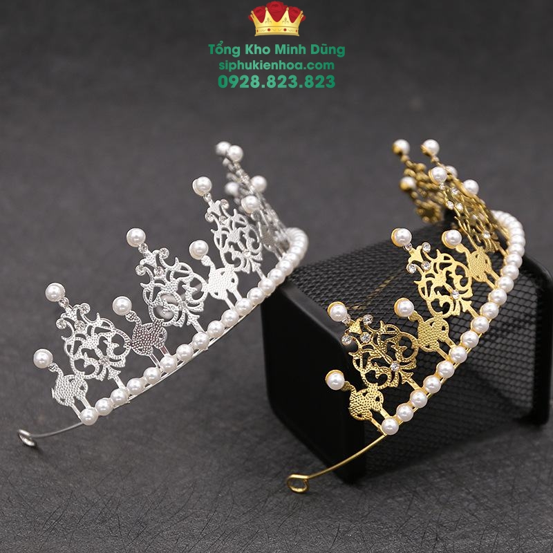 Vương Miện Cao Cấp Size Lớn Cao Cấp - Sỉ Phụ Kiện Hoa Vương Miện Cao Cấp Size Lớn Cao Cấp
