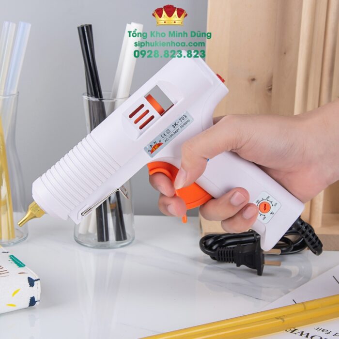 Súng Bắn Keo Chỉnh Nhiệt Cao Cấp (Mẫu Mới)