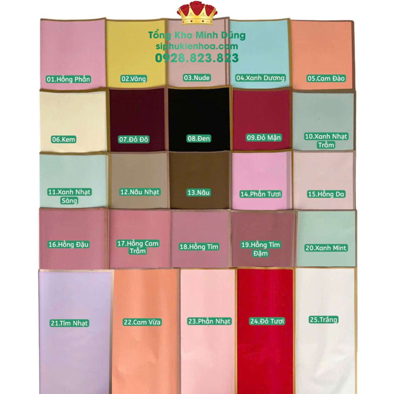 Giấy 1 Mặt Họa Tiết Viền Đồng Cao Cấp - Sỉ Phụ Kiện Hoa Giấy 1 Mặt Họa Tiết Viền Đồng Cao Cấp - Ảnh 6