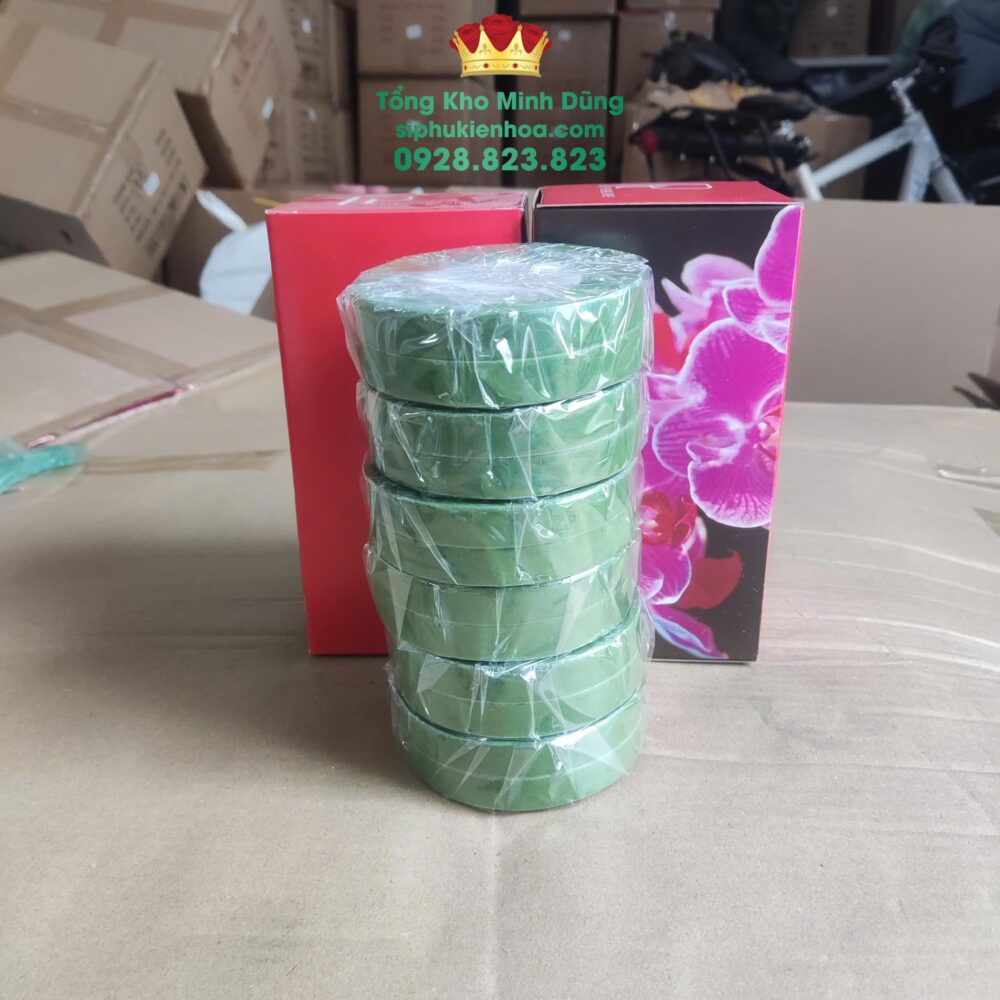 Hộp Keo Sáp Oasis Quấn Cành Cao Cấp