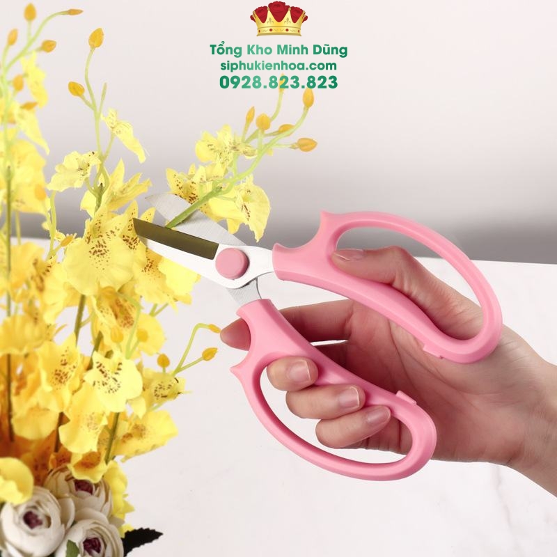 Kéo Cắt Cành Cao Cấp - Sỉ Phụ Kiện Hoa Kéo Cắt Cành Cao Cấp - Ảnh 2
