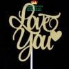 Toper Chữ Love You Cao Cấp (1 Bịch 10 Cái)