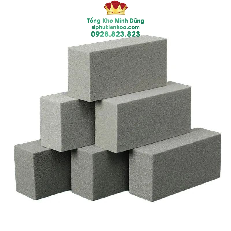 Xốp Khô Cao Cấp (Xốp Xám) - Sỉ Phụ Kiện Hoa Xốp Khô Cao Cấp (Xốp Xám) - Ảnh 2