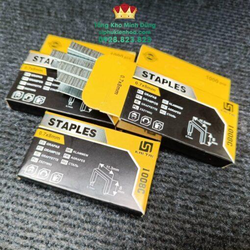 Ghim Bấm Vàng Staples Cao Cấp 1 Hộp