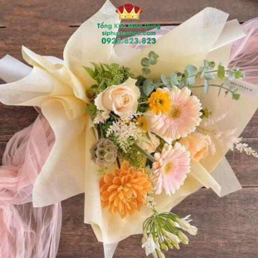 Lụa Cuộn Hàn Quốc 16Yard Cao Cấp - Ảnh 2
