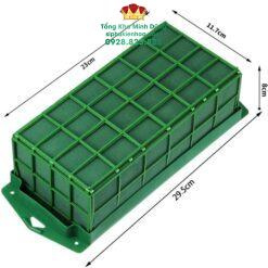 Xốp Cắm Xe Hoa Có Khay Hít Cao Cấp (1 Viên)