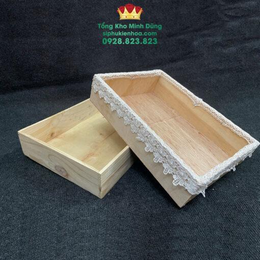 Khay Gỗ Trơn - Set 10 cái - Ảnh 3