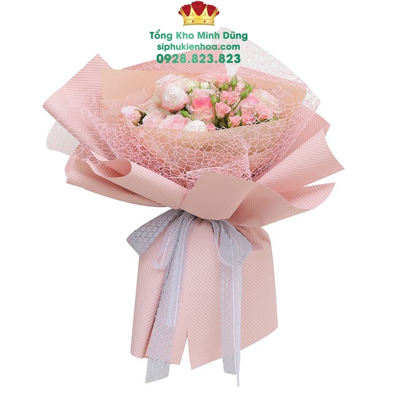 Cuộn Lưới Nhện Gói Hoa Cao Cấp - Sỉ Phụ Kiện Hoa Cuộn Lưới Nhện Gói Hoa Cao Cấp - Ảnh 2