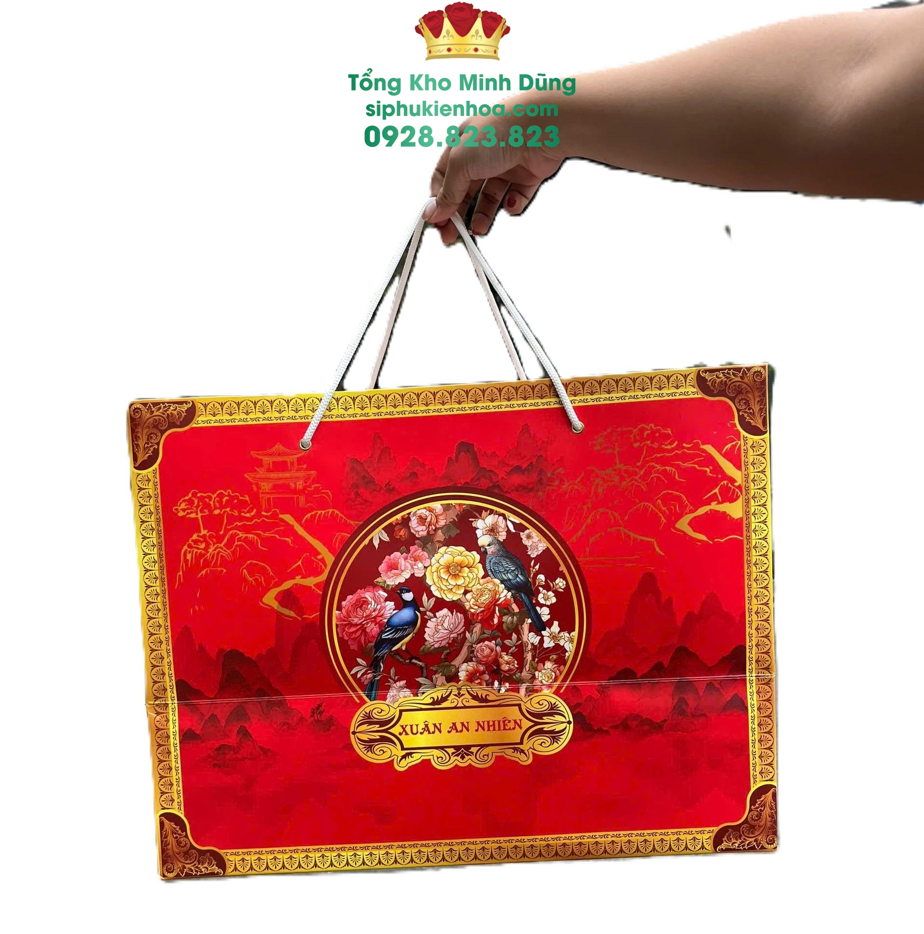 Túi Đựng Thuyền Tết - Set 10 Cái - Sỉ Phụ Kiện Hoa Túi Đựng Thuyền Tết - Set 10 Cái - Ảnh 2