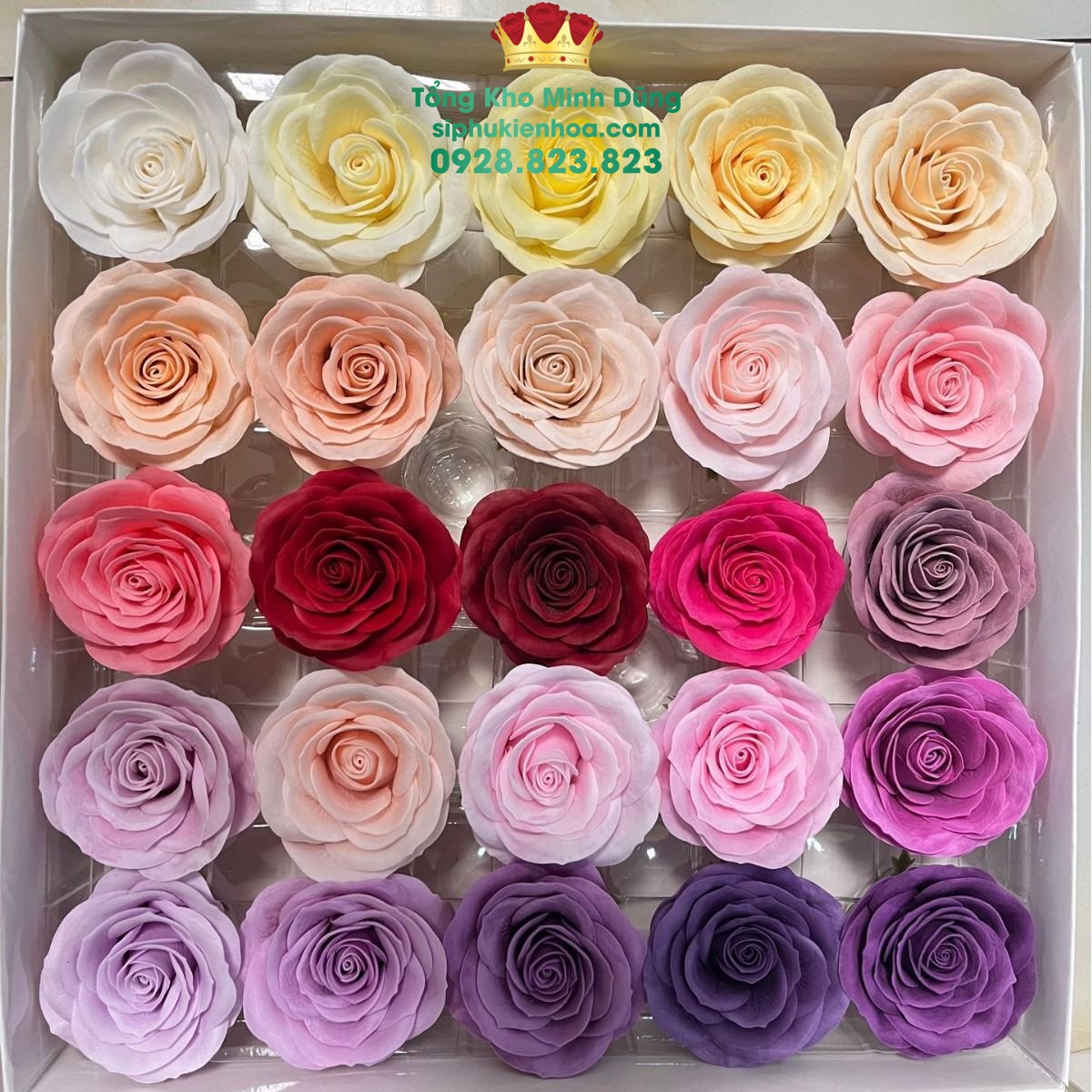 Hoa Sáp 7L Nhuỵ Xoắn Cao Cấp - Sỉ Phụ Kiện Hoa Hoa Sáp 7L Nhuỵ Xoắn Cao Cấp - Ảnh 2