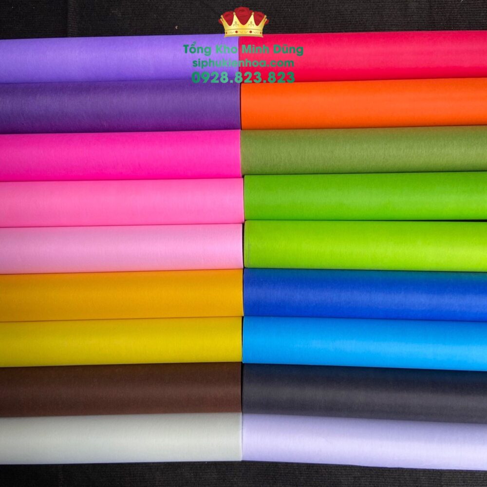 Lụa Cuộn Vân Long Trung Cao Cấp