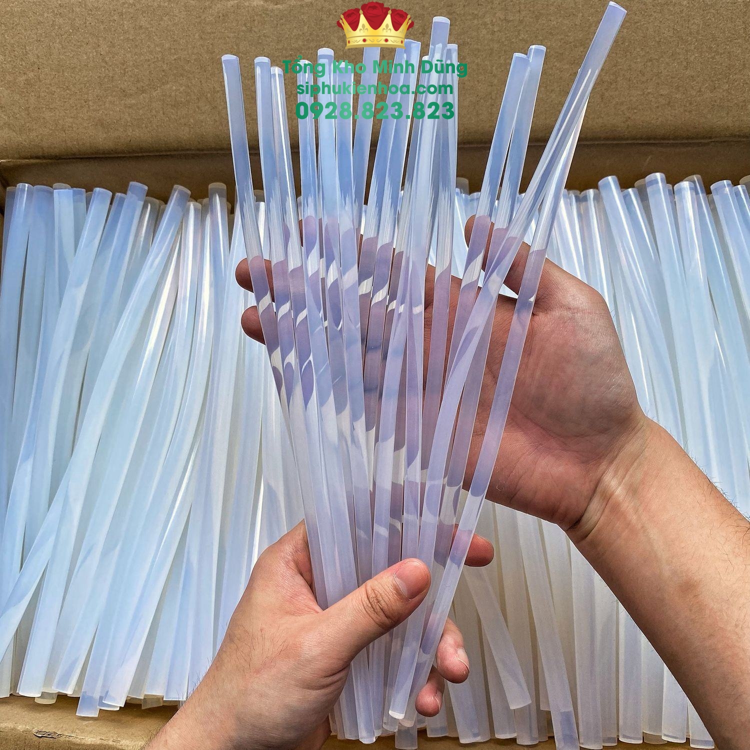 Keo Nến Nhỏ Cao Cấp (1 Cây) - Sỉ Phụ Kiện Hoa Keo Nến Nhỏ Cao Cấp (1 Cây) - Ảnh 2