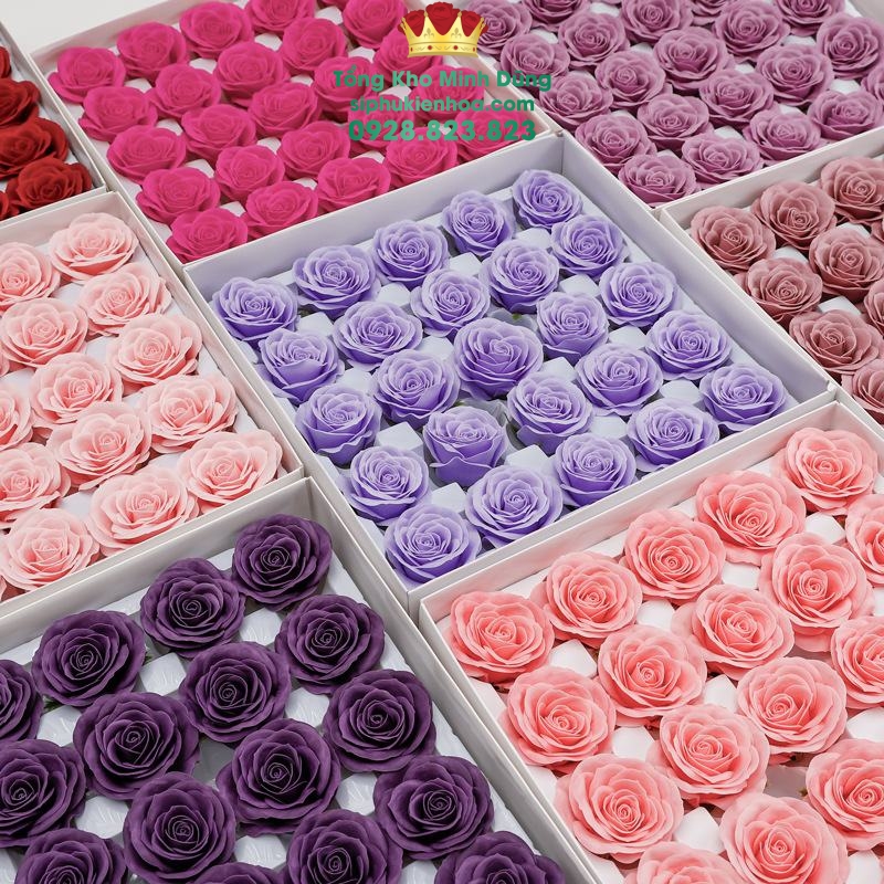 Hoa Sáp 7L Nhuỵ Xoắn Cao Cấp - Sỉ Phụ Kiện Hoa Hoa Sáp 7L Nhuỵ Xoắn Cao Cấp