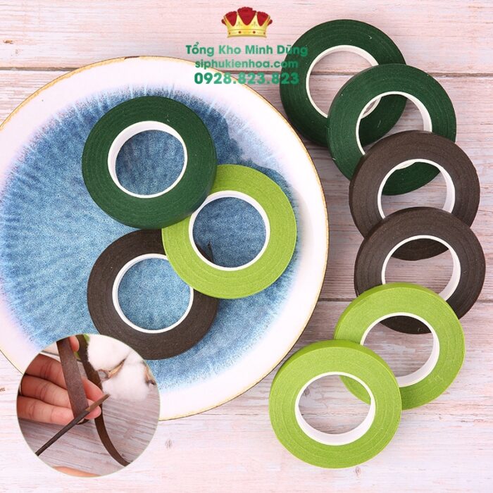 Keo Sáp Tq Màu Xanh Nhạt 1 Cây 12 Cuộn Cao Cấp (Ko Hộp)