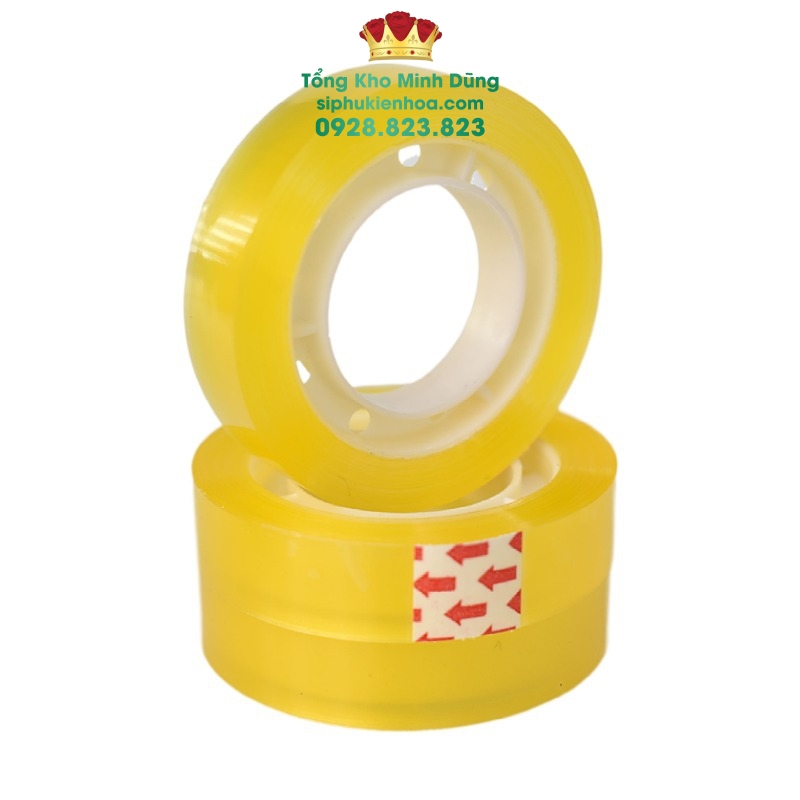 Băng Keo Nhỏ Vàng Cao Cấp (Lốc 12C) - Sỉ Phụ Kiện Hoa Băng Keo Nhỏ Vàng Cao Cấp (Lốc 12C) - Ảnh 3