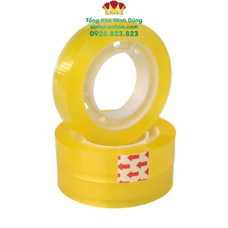 Băng Keo Nhỏ Vàng Cao Cấp (Lốc 12C) - Sỉ Phụ Kiện Hoa Băng Keo Nhỏ Vàng Cao Cấp (Lốc 12C) - Ảnh 3