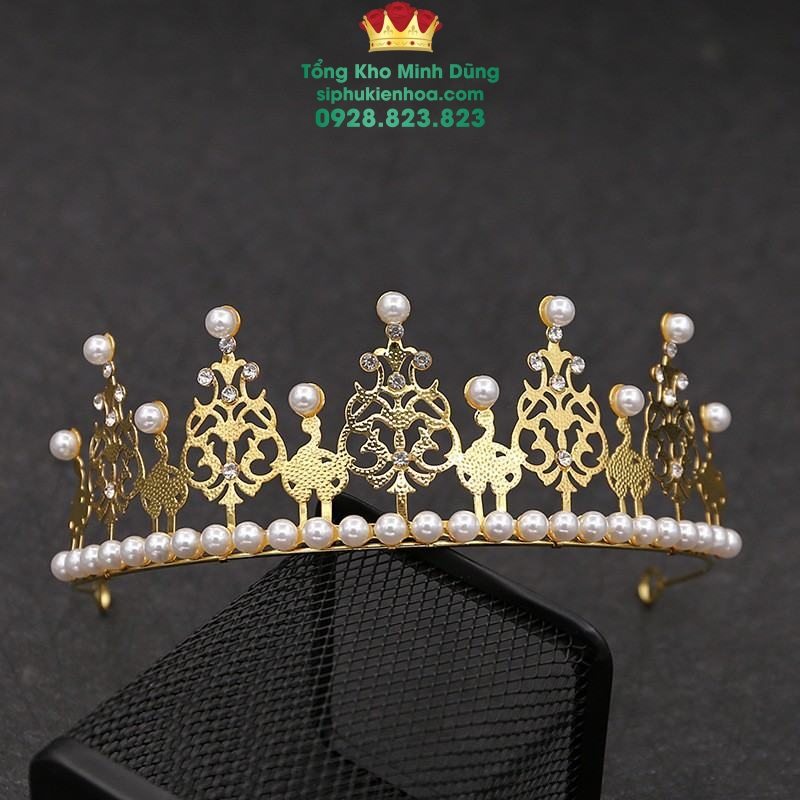 Vương Miện Cao Cấp Size Lớn Cao Cấp - Sỉ Phụ Kiện Hoa Vương Miện Cao Cấp Size Lớn Cao Cấp - Ảnh 4