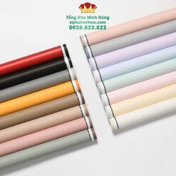 Giấy 2 Mặt Họa Tiết Viền Màu Cao Cấp