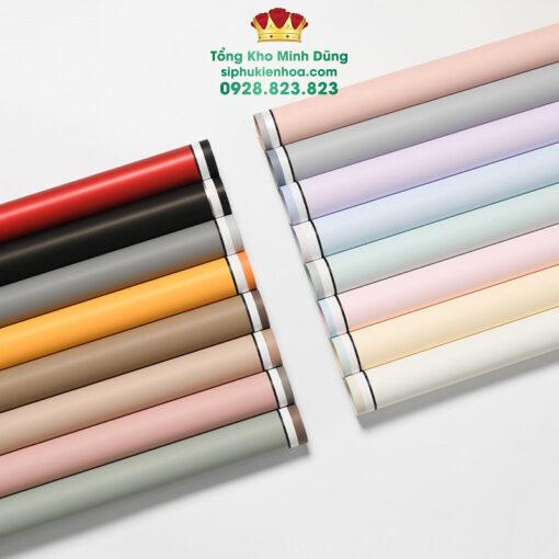 Giấy 2 Mặt Họa Tiết Viền Màu Cao Cấp