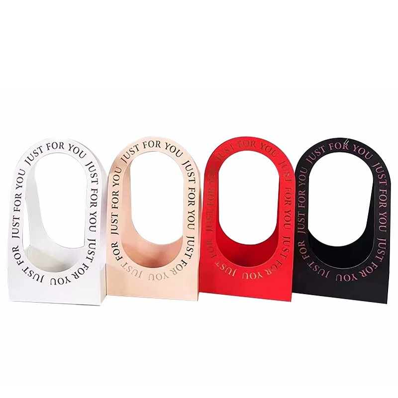 Túi Giấy Cắm Hoa Viền Chữ Cao Cấp (Set 10 Cái)