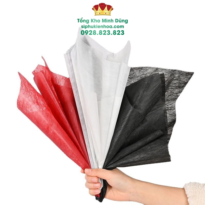 Lụa Cuộn Hàn Quốc 16Yard Cao Cấp - Sỉ Phụ Kiện Hoa Lụa Cuộn Hàn Quốc 16Yard Cao Cấp - Ảnh 4