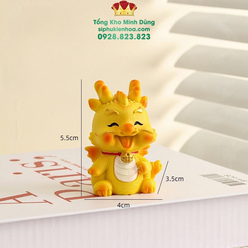 Rồng May Mắn Set 10 Con - Sỉ Phụ Kiện Hoa Rồng May Mắn Set 10 Con