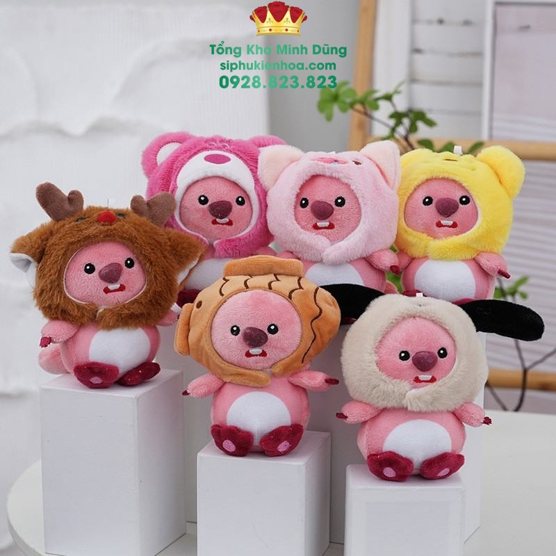 Gấu Loppy Cao Cấp (1 Con) - Sỉ Phụ Kiện Hoa Gấu Loppy Cao Cấp (1 Con)