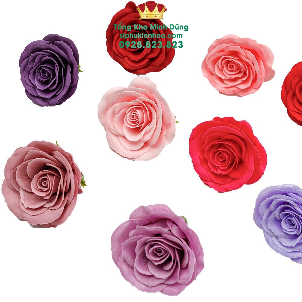 Hoa Sáp 7L Nhuỵ Xoắn Cao Cấp - Sỉ Phụ Kiện Hoa Hoa Sáp 7L Nhuỵ Xoắn Cao Cấp - Ảnh 3