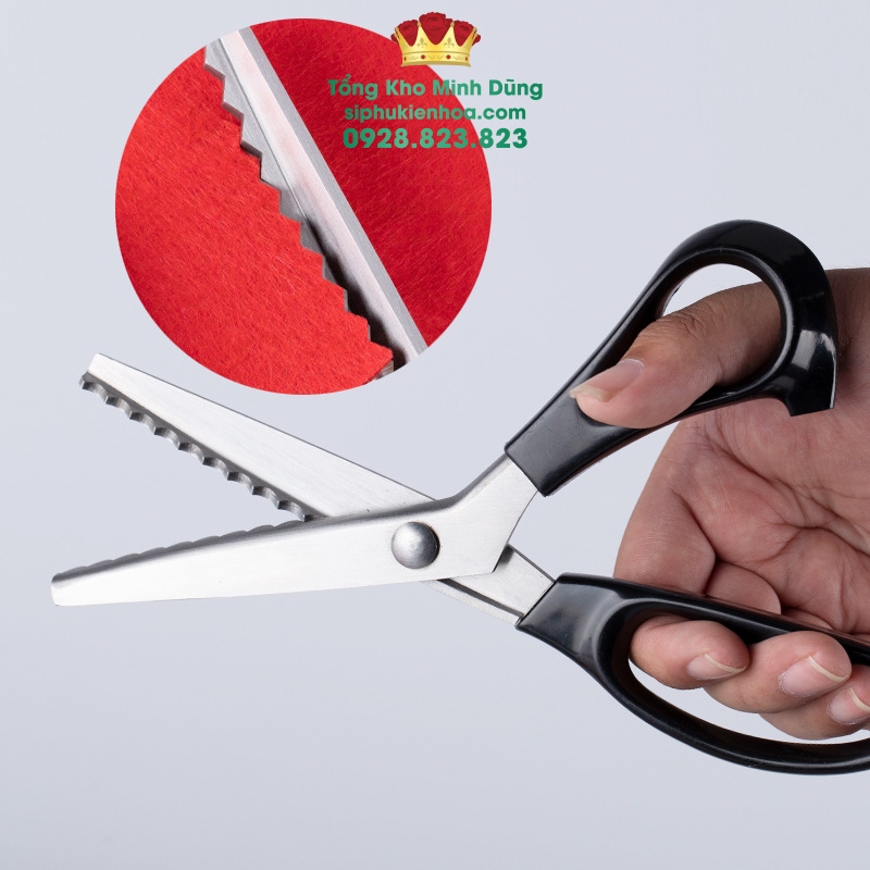 Kéo Răng Cưa Cao Cấp - Sỉ Phụ Kiện Hoa Kéo Răng Cưa Cao Cấp