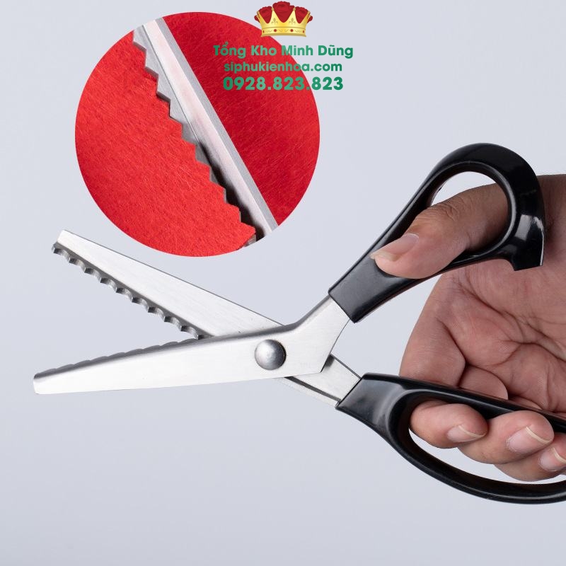 Kéo Răng Cưa Cao Cấp - Sỉ Phụ Kiện Hoa Kéo Răng Cưa Cao Cấp