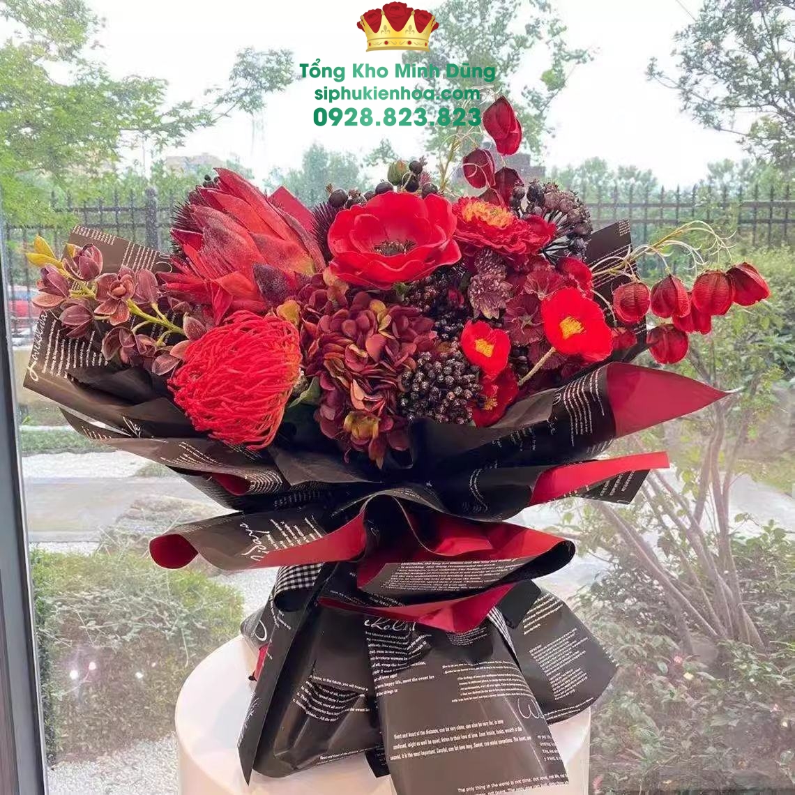 Giấy 2 Mặt Họa Tiết Chữ Nhỏ Cao Cấp - Sỉ Phụ Kiện Hoa Giấy 2 Mặt Họa Tiết Chữ Nhỏ Cao Cấp - Ảnh 2