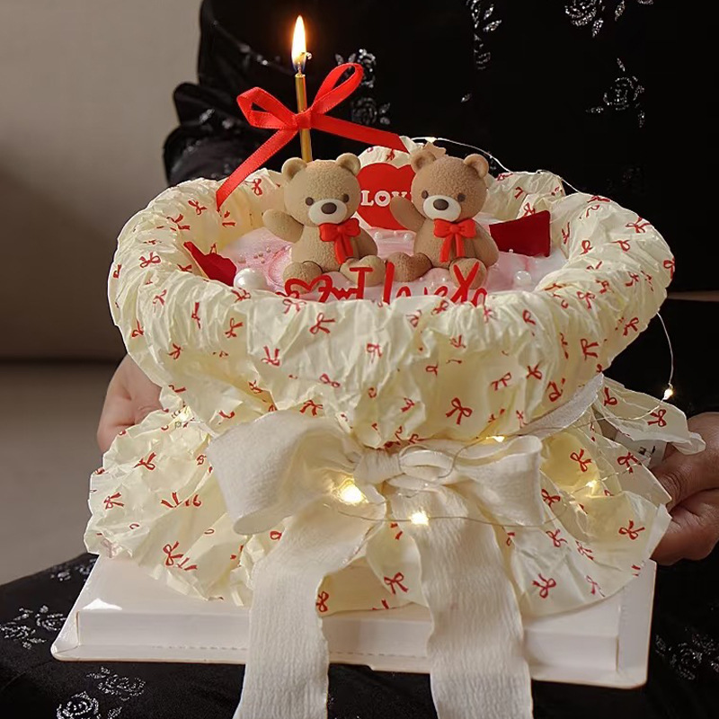 Giấy Nến Nơ Cao Cấp - Sỉ Phụ Kiện Hoa Giấy Nến Nơ Cao Cấp - Ảnh 3