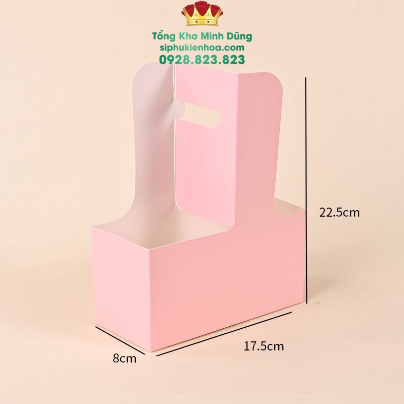 Túi Đựng Ly Nước 2 Ngăn Cao Cấp (22X17X8Cm) - Set 10 Cái - Sỉ Phụ Kiện Hoa Túi Đựng Ly Nước 2 Ngăn Cao Cấp (22X17X8Cm) - Set 10 Cái - Ảnh 2
