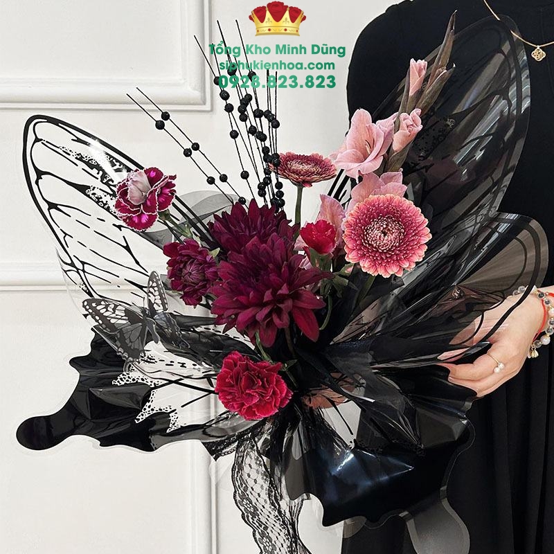 Giấy Bướm Hottrend Cao Cấp (Xấp 20 Tờ) - Sỉ Phụ Kiện Hoa Giấy Bướm Hottrend Cao Cấp (Xấp 20 Tờ) - Ảnh 2