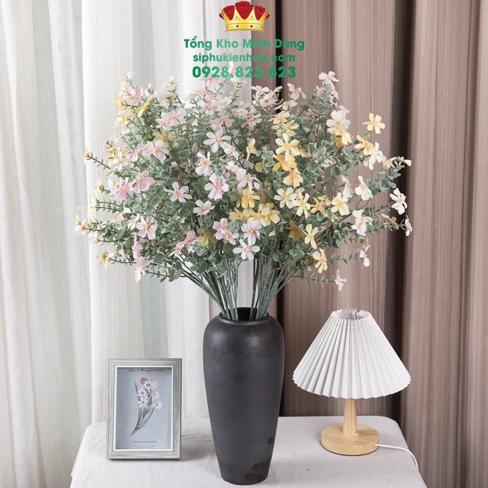 Cành Táo Hoa Cao Cấp (1 Cành) - Sỉ Phụ Kiện Hoa Cành Táo Hoa Cao Cấp (1 Cành) - Ảnh 2