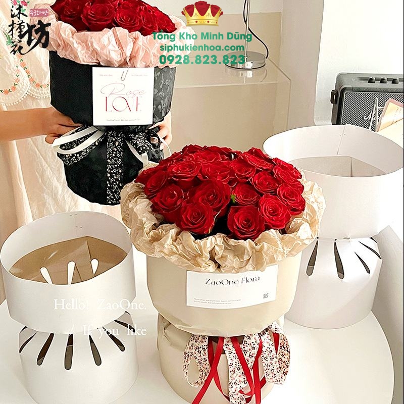 Cốt Giấy Gói Hoa Cao Cấp - Sỉ Phụ Kiện Hoa Cốt Giấy Gói Hoa Cao Cấp - Ảnh 2