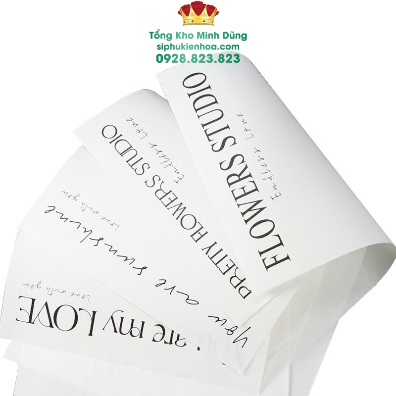 Giấy Dày Đặc You Me Khổ Nhỏ 30X45 Cao Cấp - Sỉ Phụ Kiện Hoa Giấy Dày Đặc You Me Khổ Nhỏ 30X45 Cao Cấp - Ảnh 2