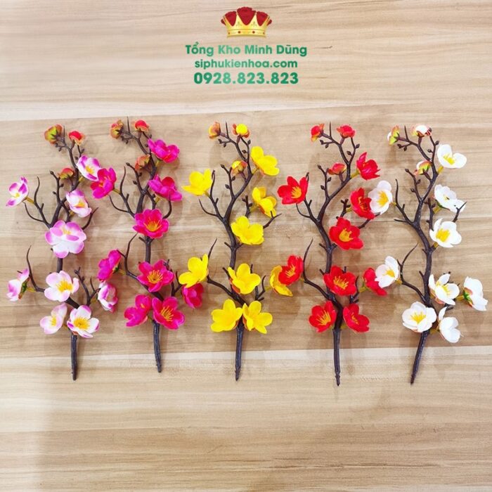 Cành Đào Trang Trí set 10 cành