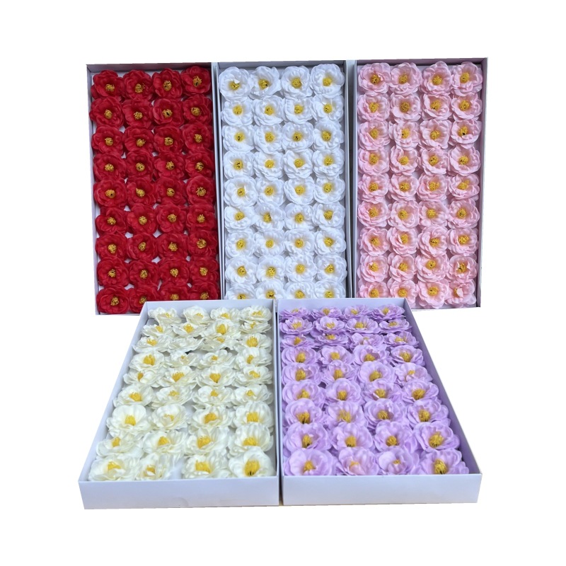 Đầu Bông Hồng Trà Chanel Cao Cấp (Hộp 36 Bông)