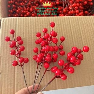 Đông Đào chùm set 100 nhánh - Sỉ Phụ Kiện Hoa Đông Đào chùm set 100 nhánh - Ảnh 3