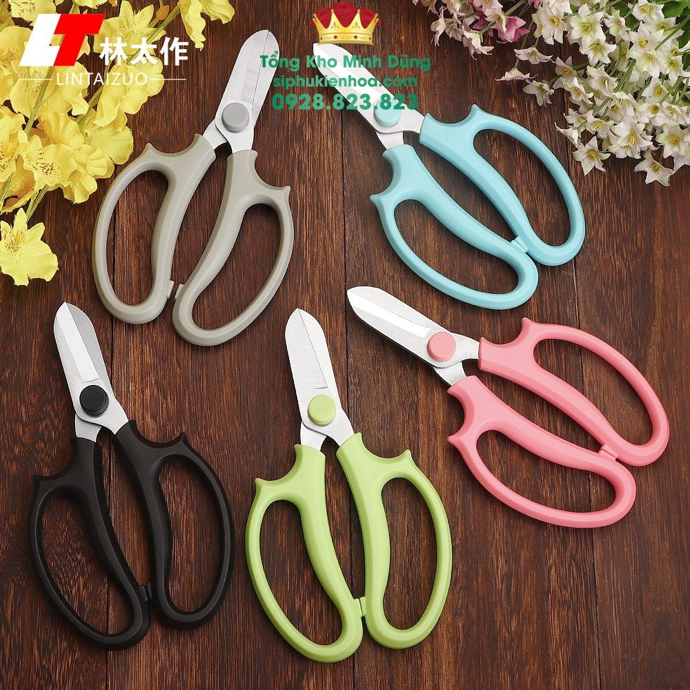 Kéo Cắt Cành Cao Cấp - Sỉ Phụ Kiện Hoa Kéo Cắt Cành Cao Cấp - Ảnh 3