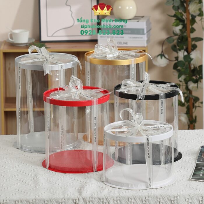 Hộp Trụ Mika 30X35Cm Cao Cấp