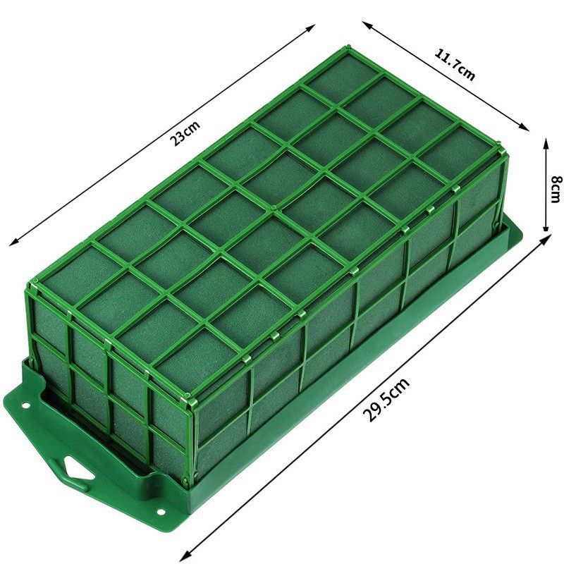 Xốp Cắm Xe Hoa Có Khay Hít Cao Cấp (1 Viên)