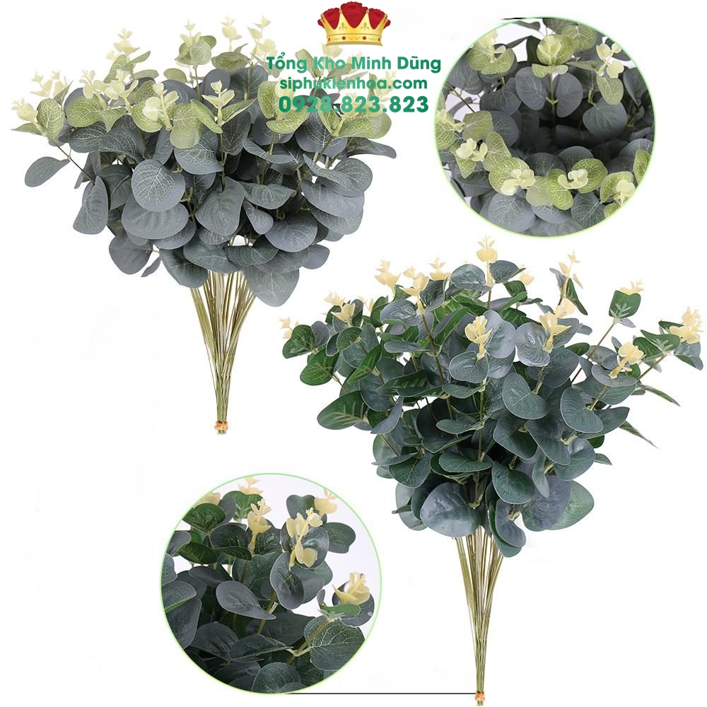 Chùm Lá Táo Mimosa Xịn Cao Cấp - Sỉ Phụ Kiện Hoa Chùm Lá Táo Mimosa Xịn Cao Cấp